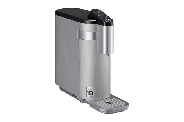 LG PuriCare water purifier in silver, available on subscription from RM50 per month