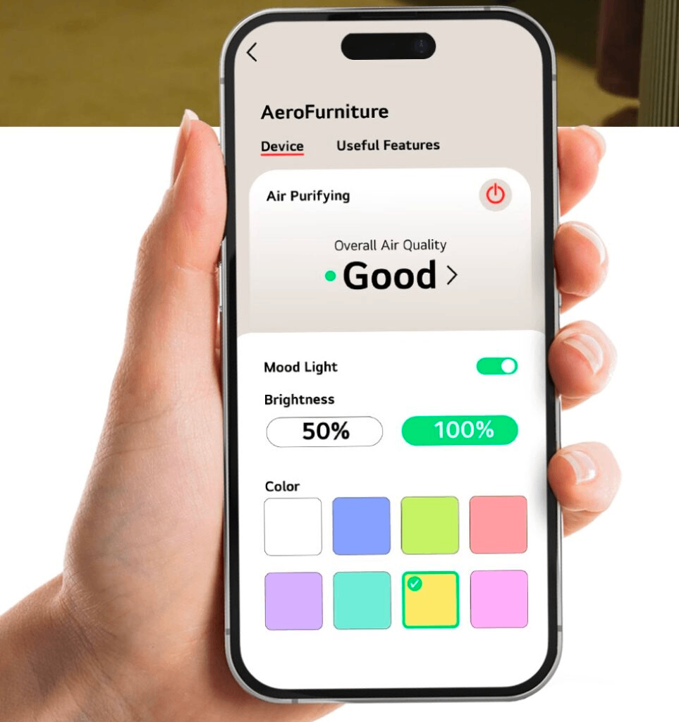 LG ThinQ™ — LG PuriCare AeroFurniture