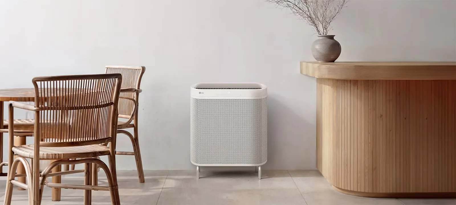 Slim WallFit Design — LG PuriCare WallFit Air Purifier