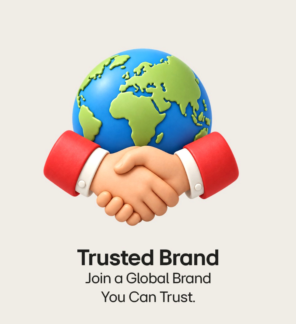 Trusted Brand — join a global brand you can trust